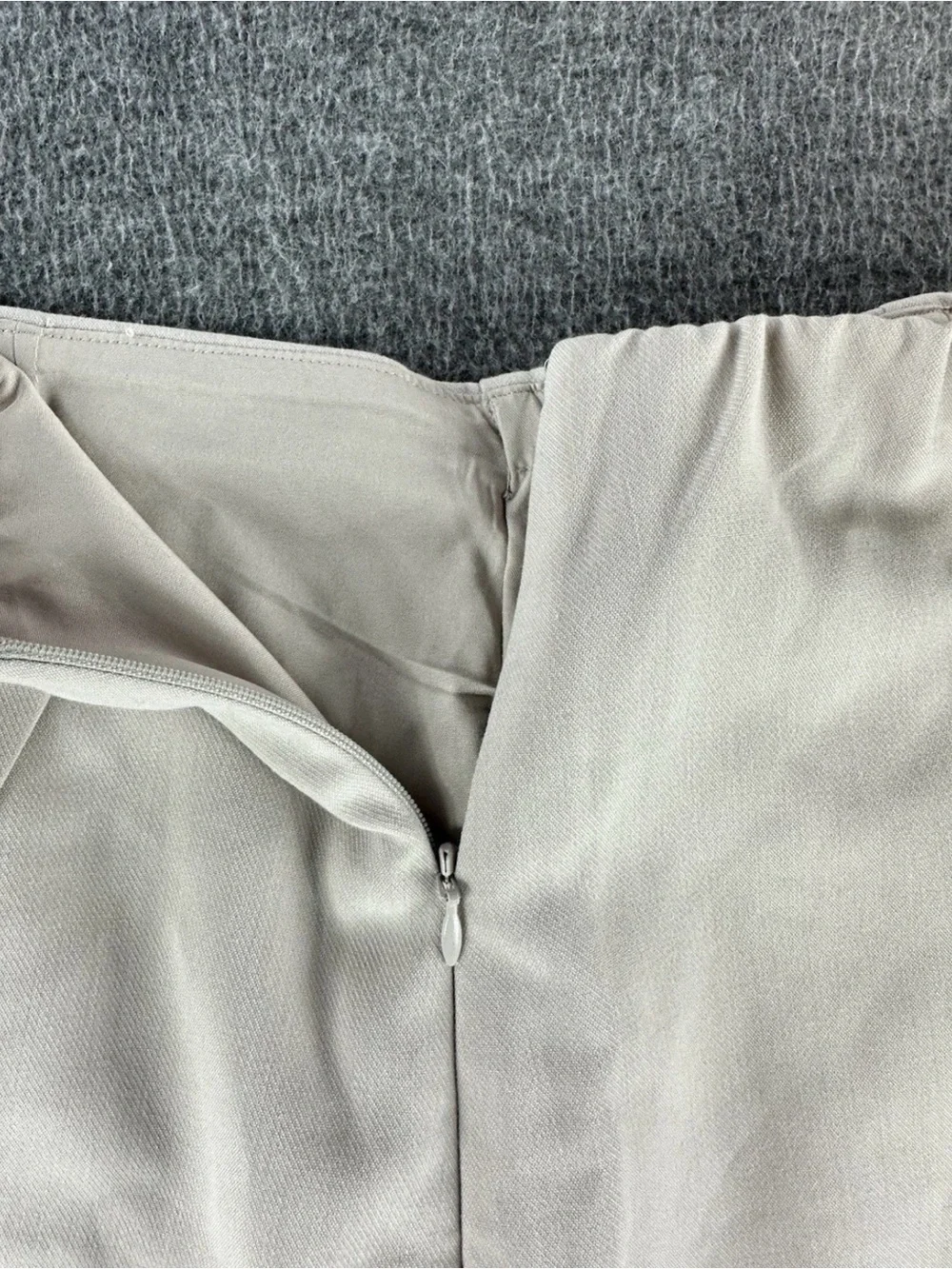 Abercrombie Scarlett Mini Skort Beige Faux Wrap Medium